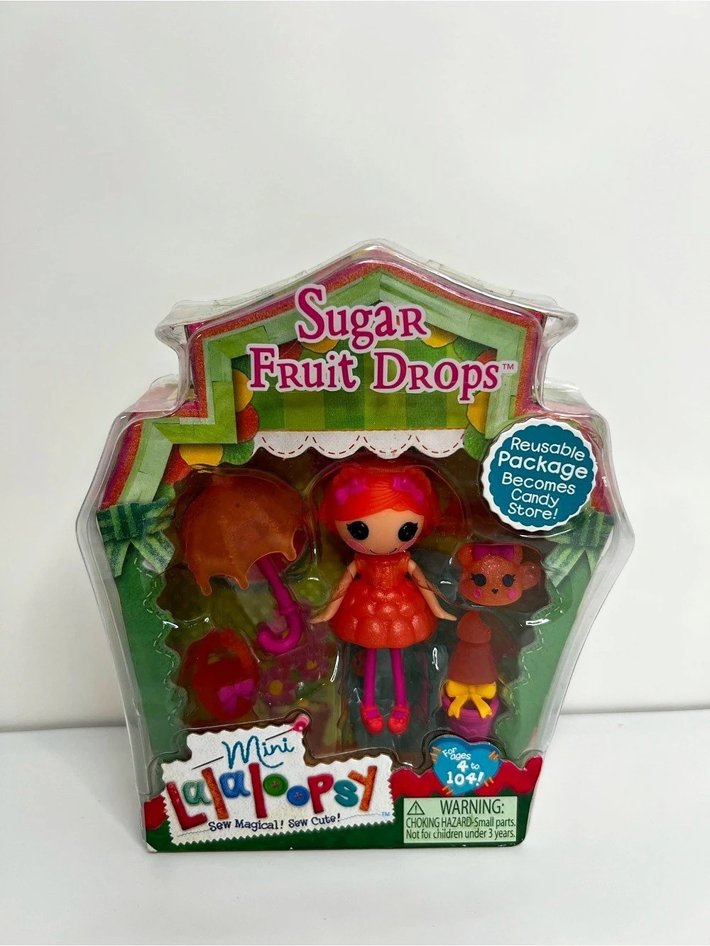 Mini Lalaloopsy Sugar Fruit Drops Candy Cute Series 9 Doll 2013 NIB